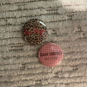 University of San Diego Button Set